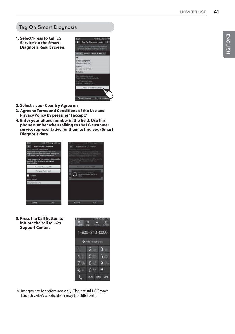 LG DLEX3570W User Manual | Page 41 / 116
