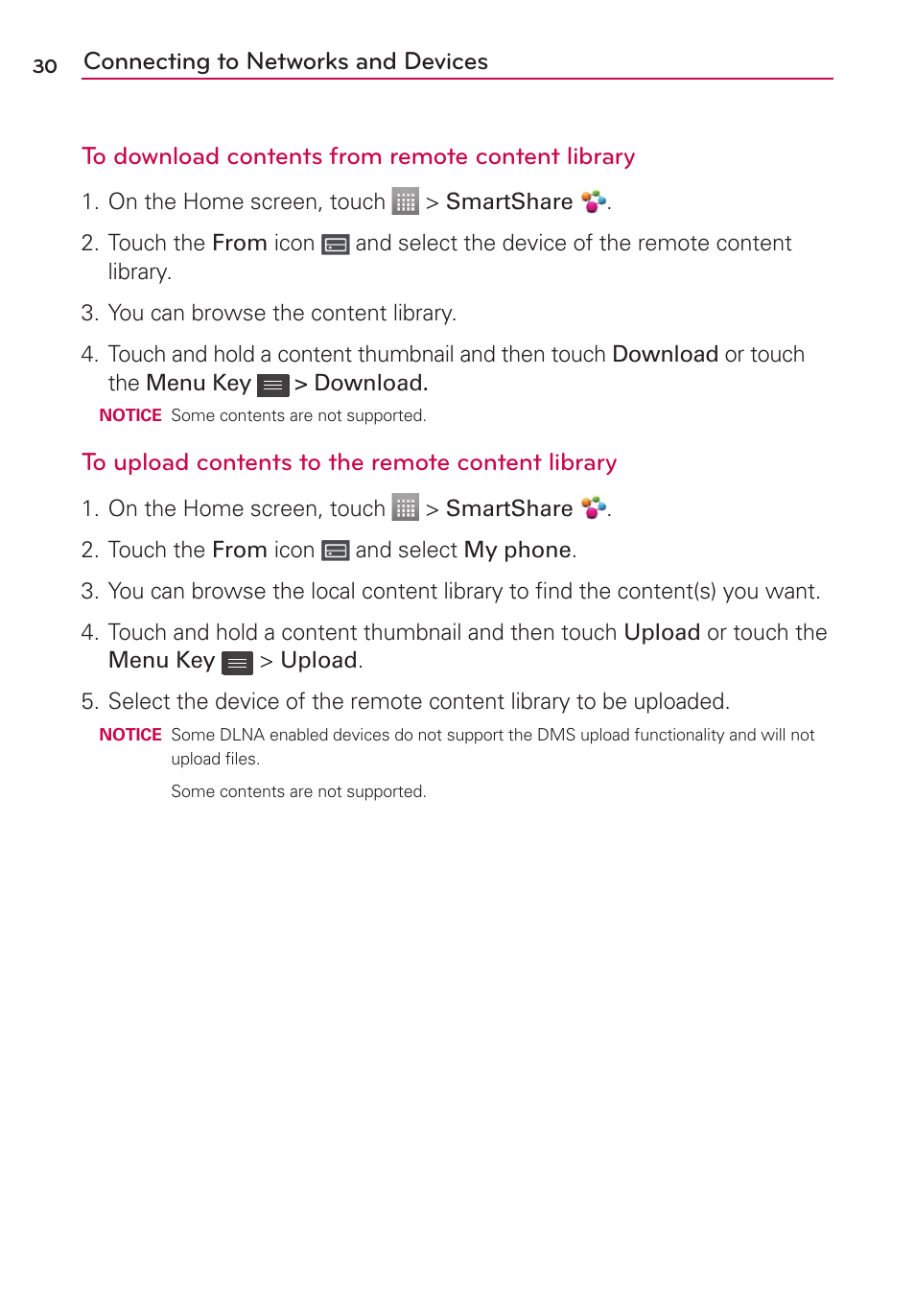 LG LG730 User Manual | Page 30 / 104