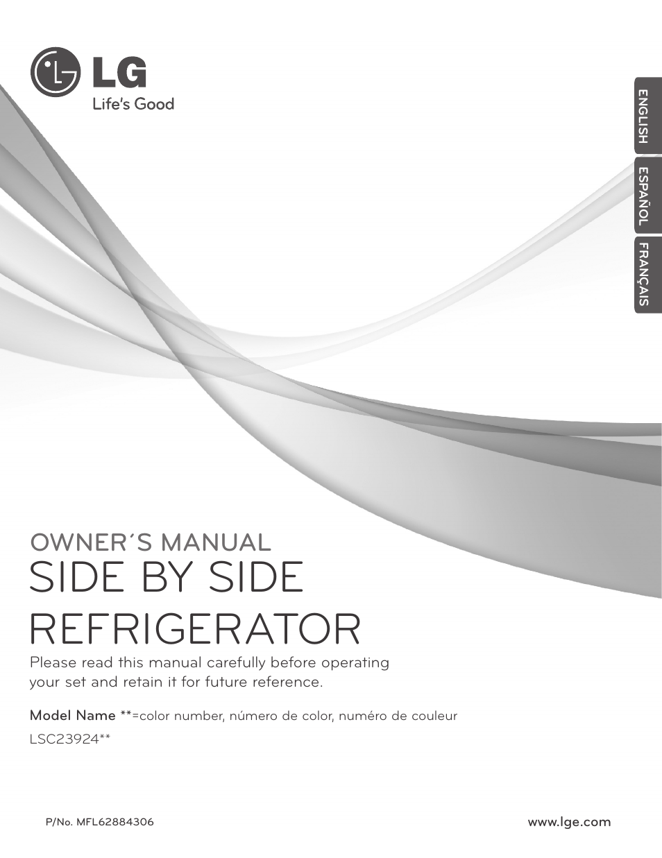 LG LSC23924ST User Manual | 33 pages