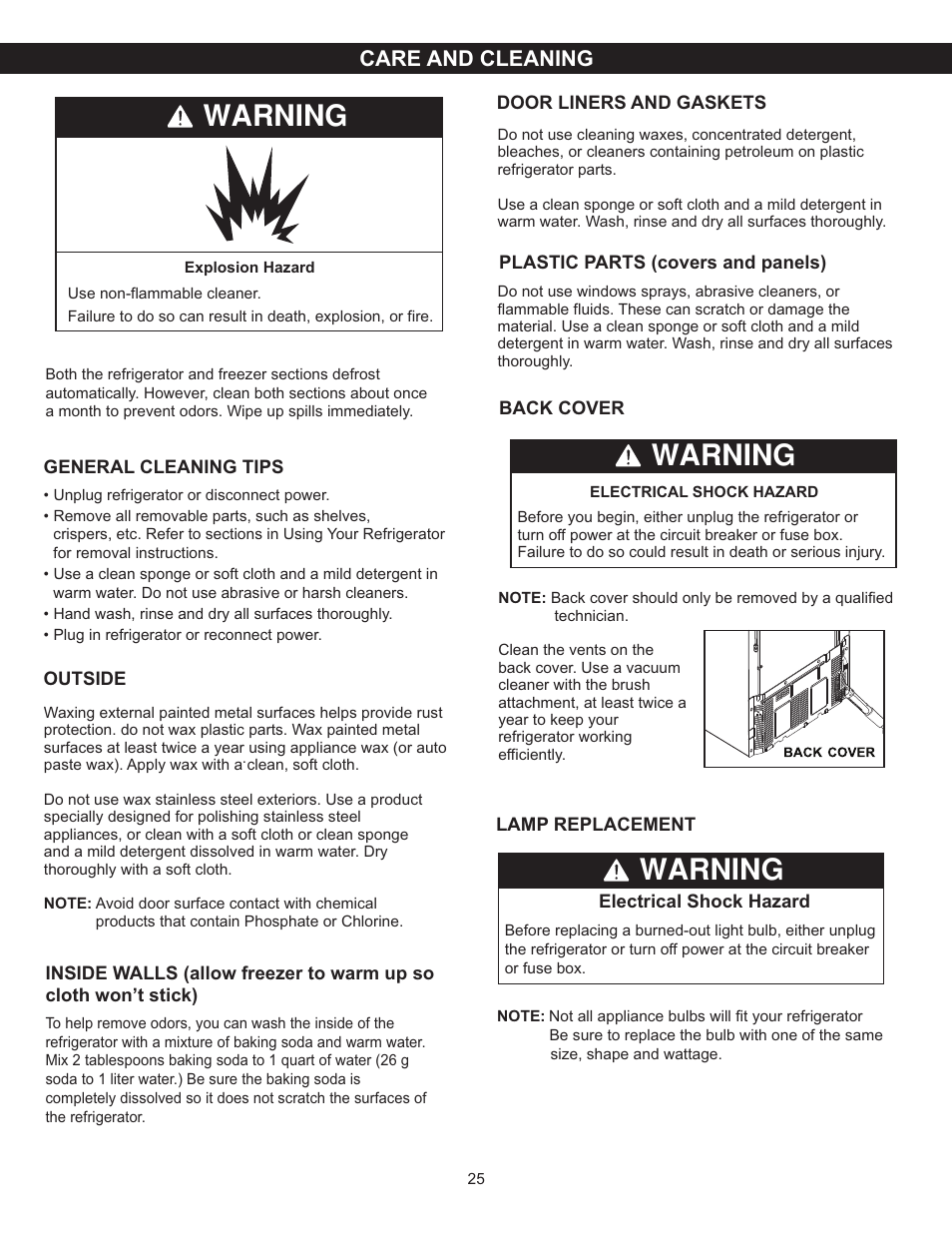 LG LSC23924ST User Manual | Page 25 / 33