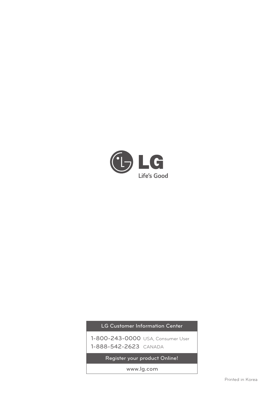 LG LRE3085ST User Manual | Page 100 / 100