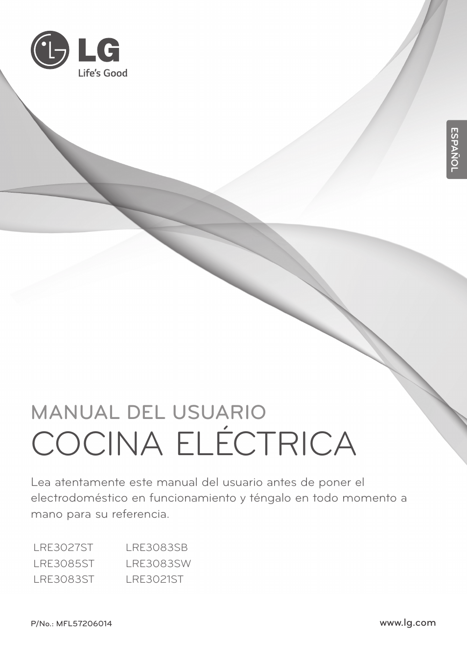 Cocina eléctrica, Manual del usuario | LG LRE3085ST User Manual | Page 47 / 100