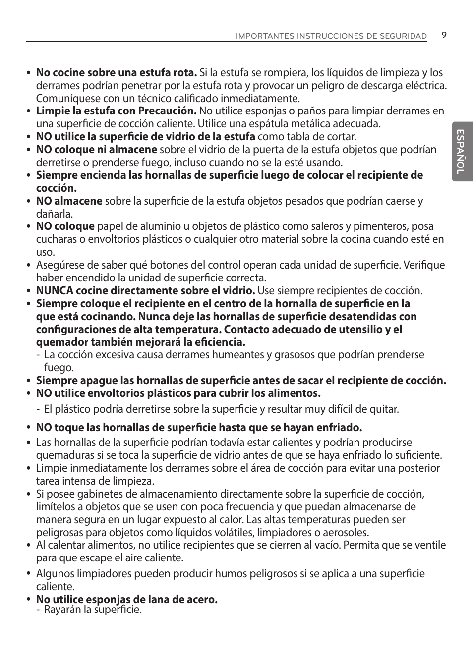 LG LRE3085ST User Manual | Page 55 / 100