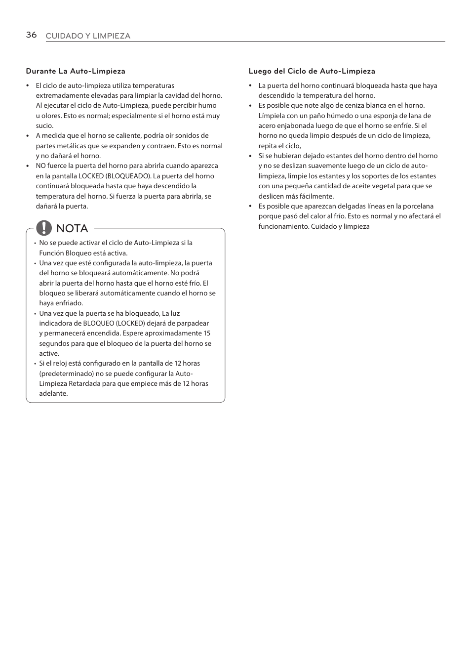 Nota | LG LRE3085ST User Manual | Page 82 / 100