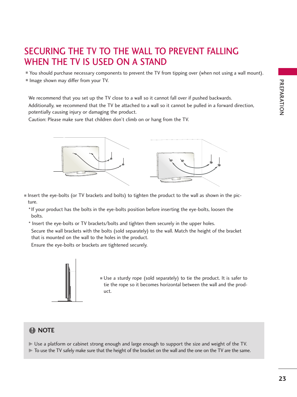 LG 32LD655H User Manual | Page 23 / 167