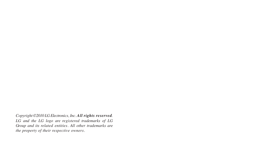 LG LG8575 User Manual | Page 2 / 382