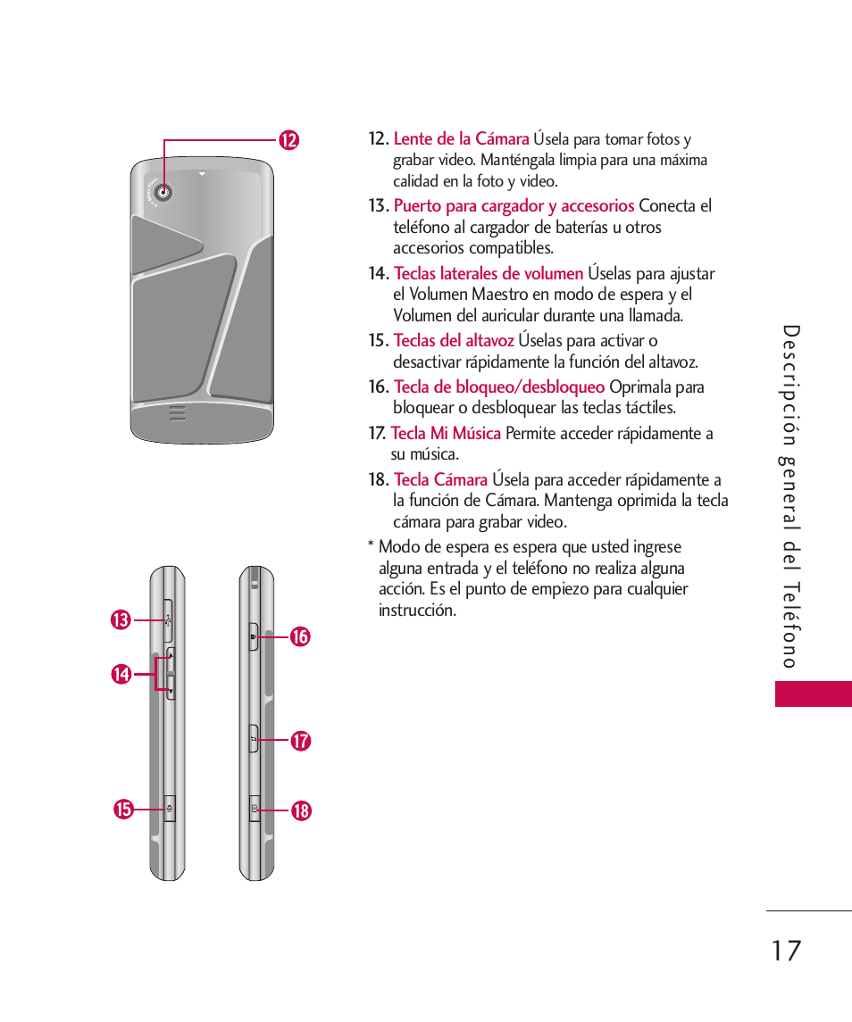 De scripción gener al del t eléfono | LG LG8575 User Manual | Page 200 / 382