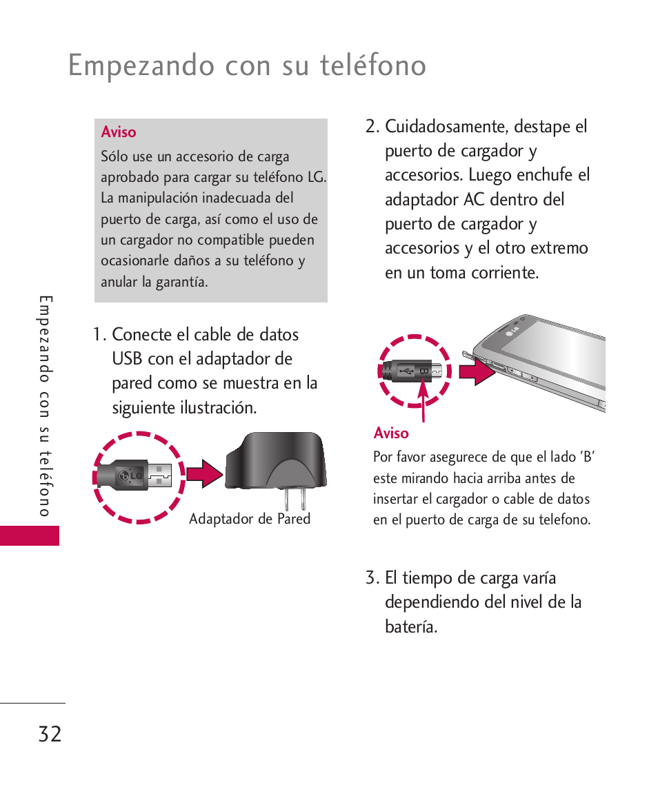 Empezando con su teléfono | LG LG8575 User Manual | Page 215 / 382