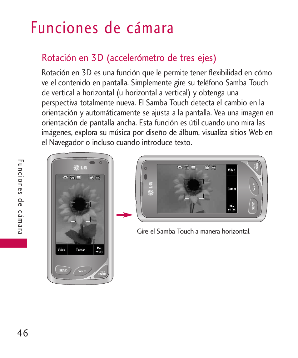 Funciones de cámara | LG LG8575 User Manual | Page 229 / 382