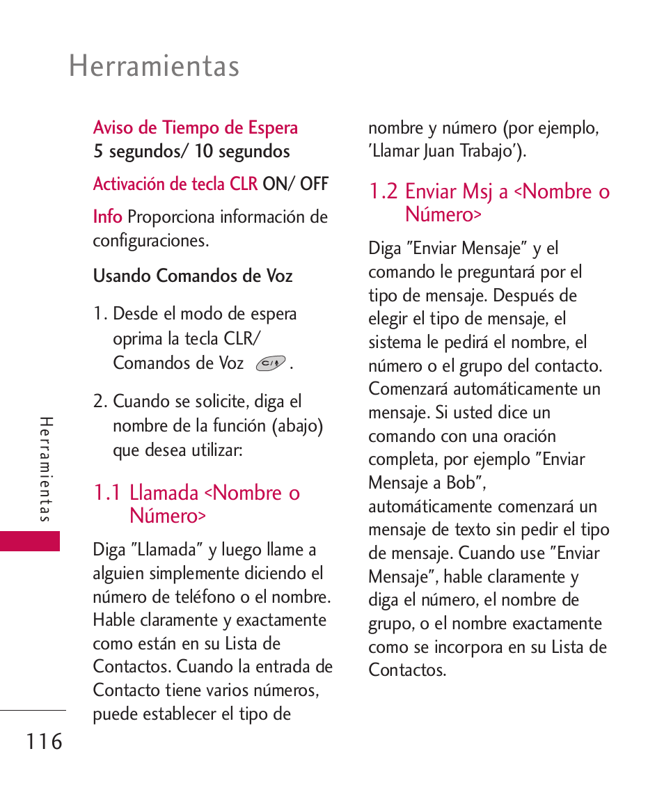 Herramientas | LG LG8575 User Manual | Page 299 / 382