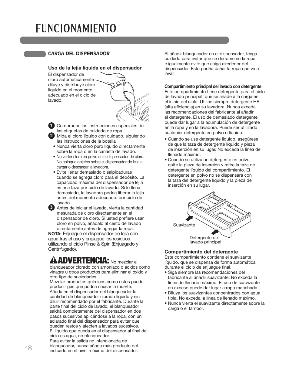Wadvertencia | LG WT5101HW User Manual | Page 52 / 68