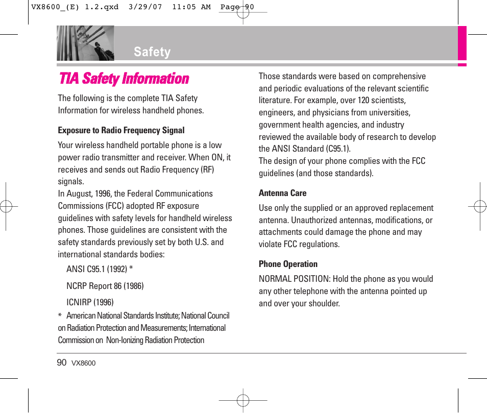 LG VX8600 User Manual | Page 90 / 119