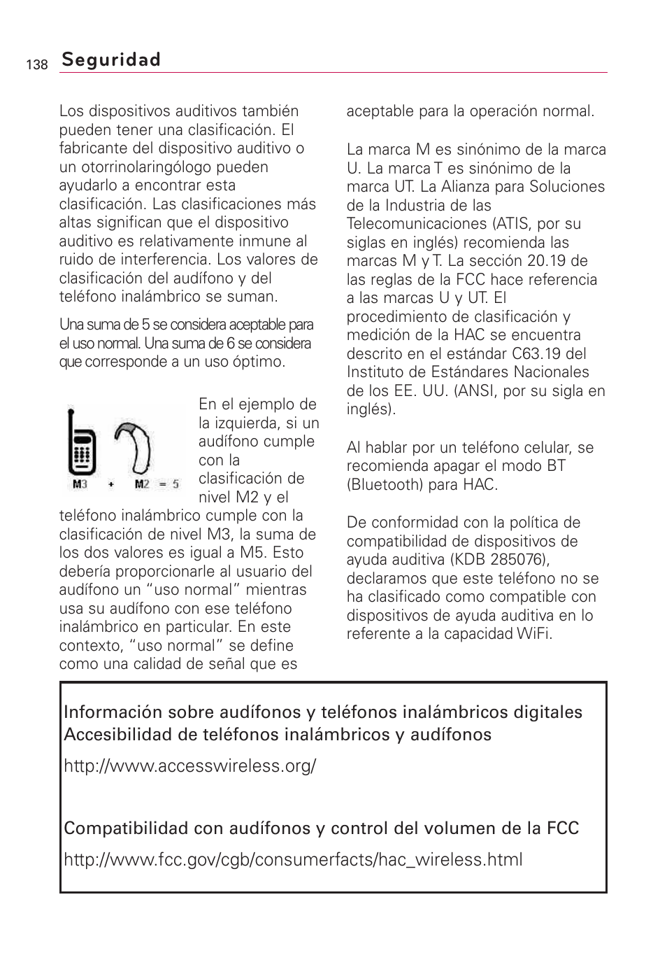 Seguridad | LG US760 User Manual | Page 285 / 312