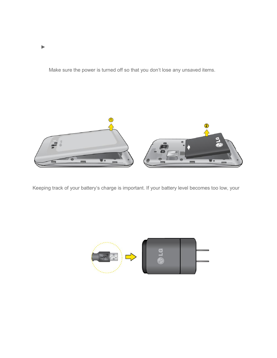 Charge the battery | LG LGLS696 User Manual | Page 25 / 190