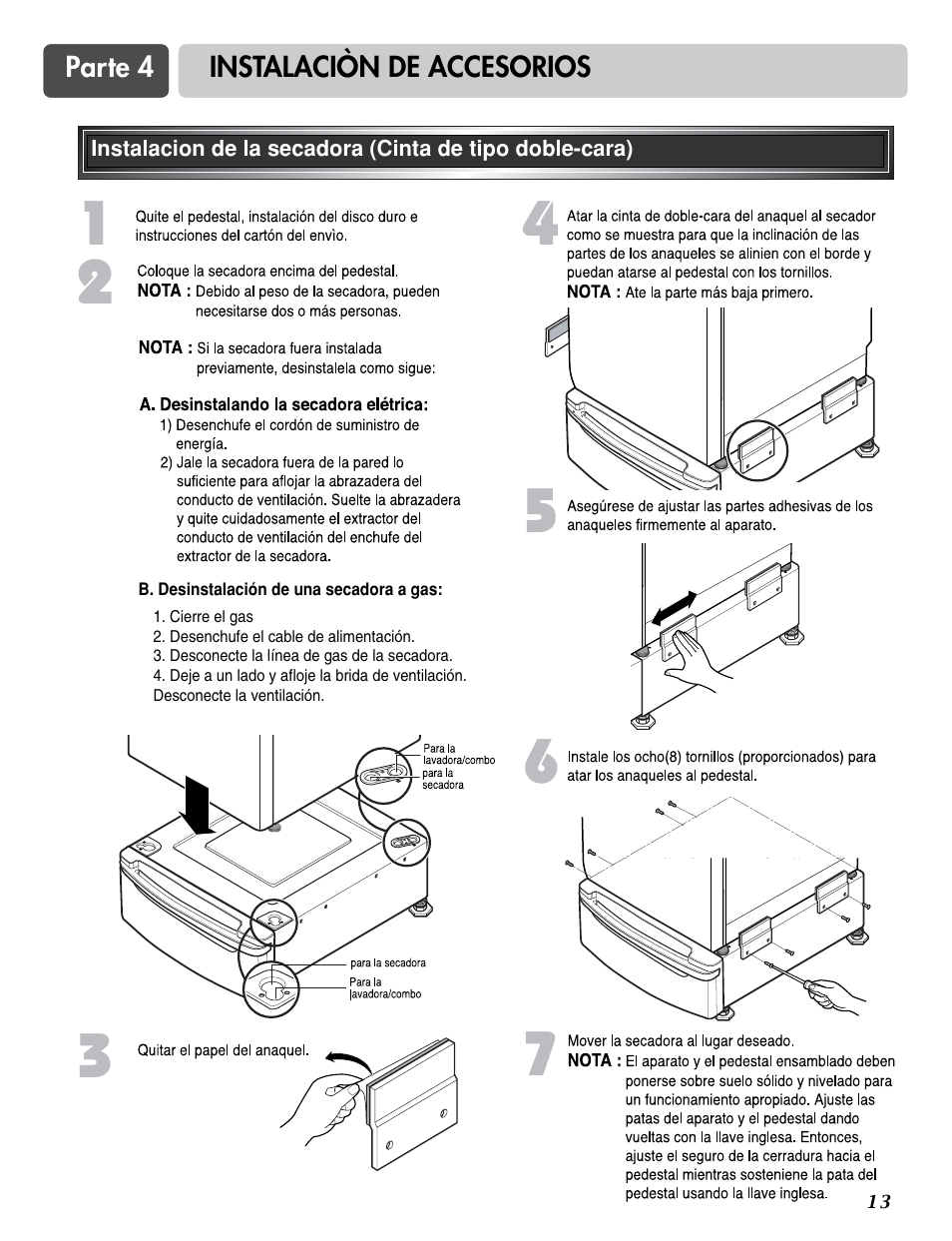 LG DLG6952W User Manual | Page 44 / 62