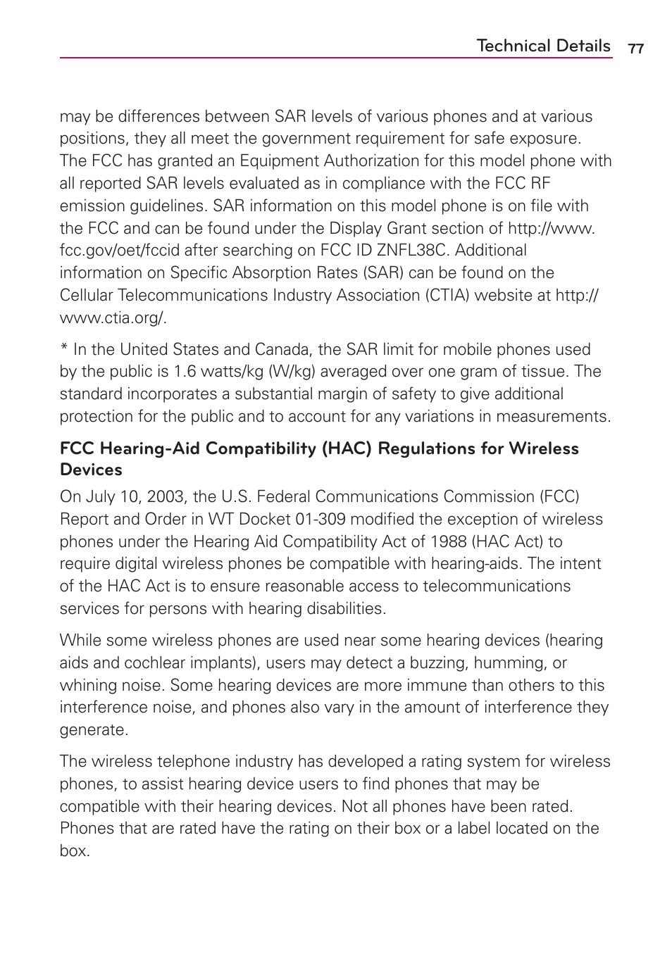 LG LGVS410PP User Manual | Page 79 / 86