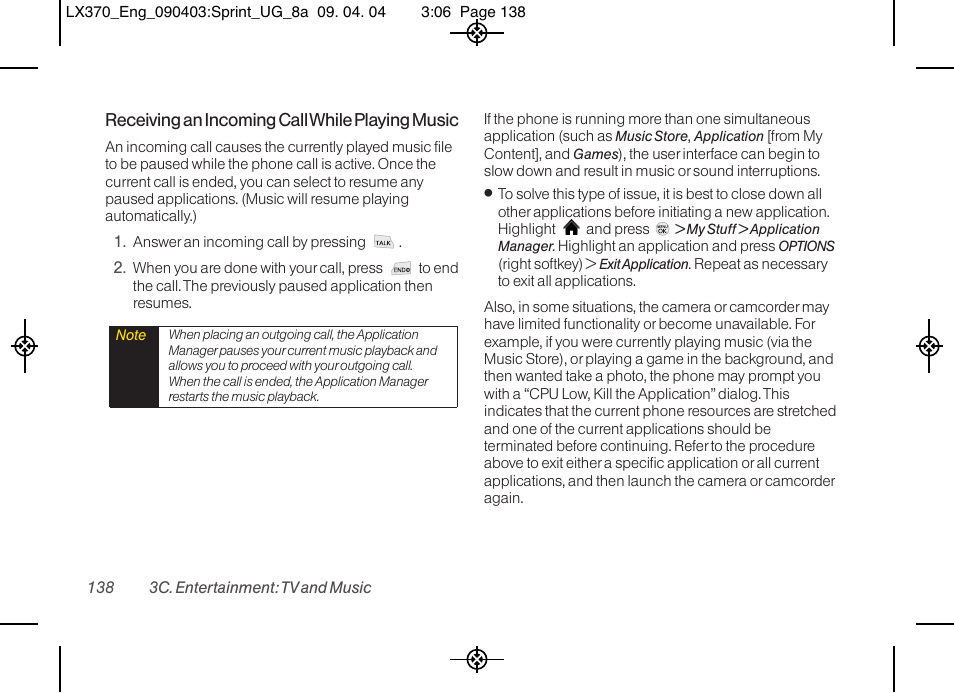 LG LX370 User Manual | Page 152 / 174