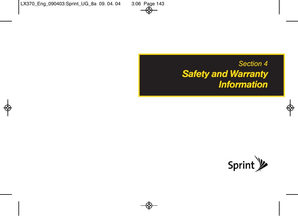 Safety and warranty information | LG LX370 User Manual | Page 157 / 174