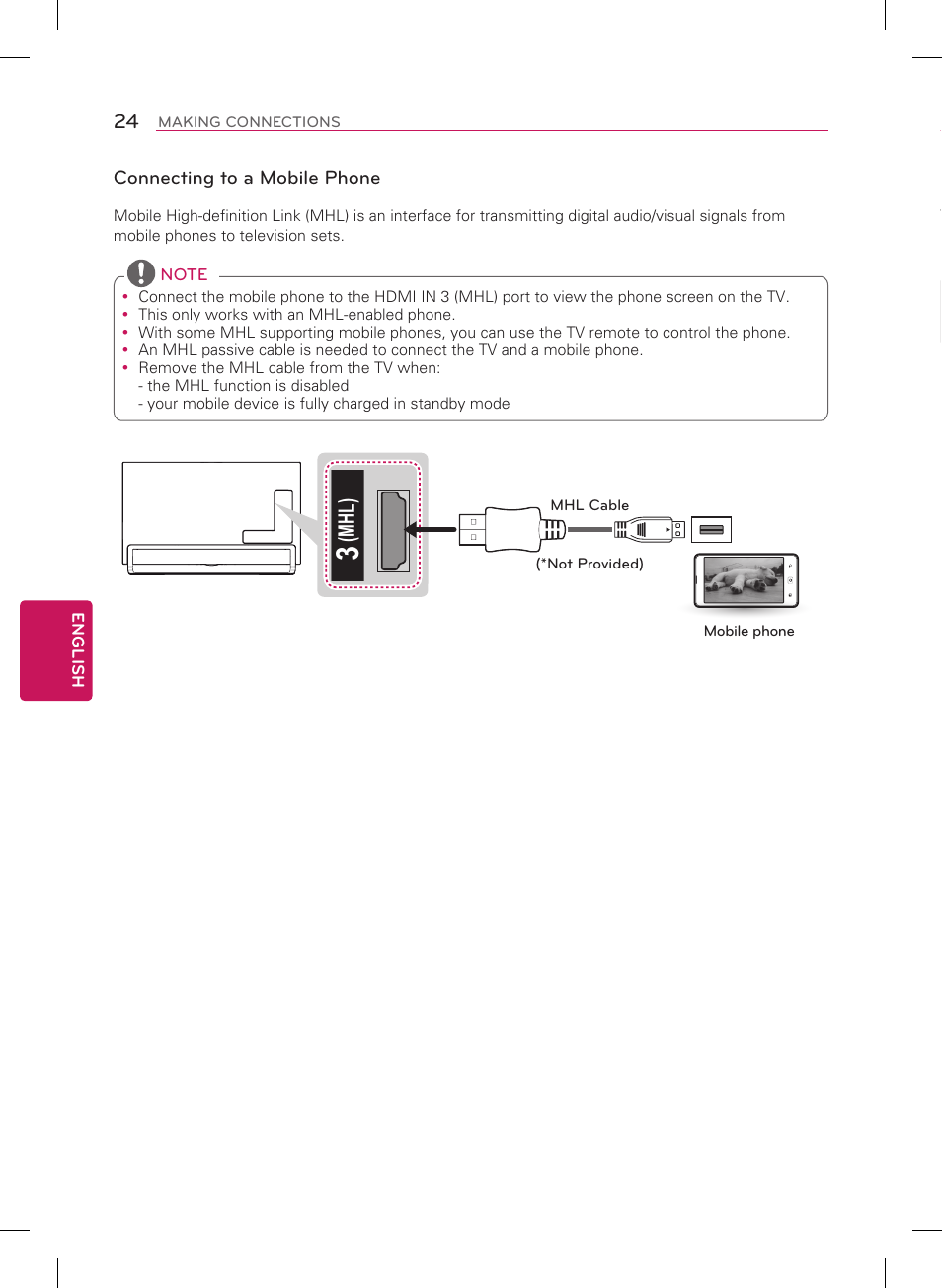 Mhl) | LG 55LA9700 User Manual | Page 24 / 56