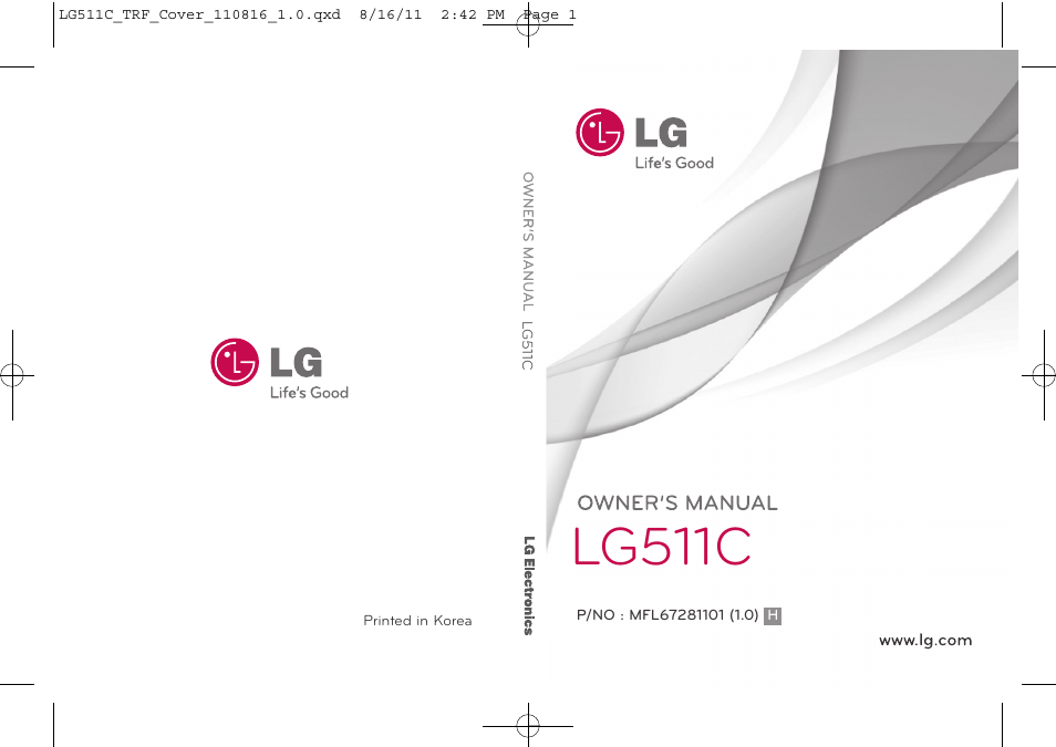 LG LG511C User Manual | 240 pages