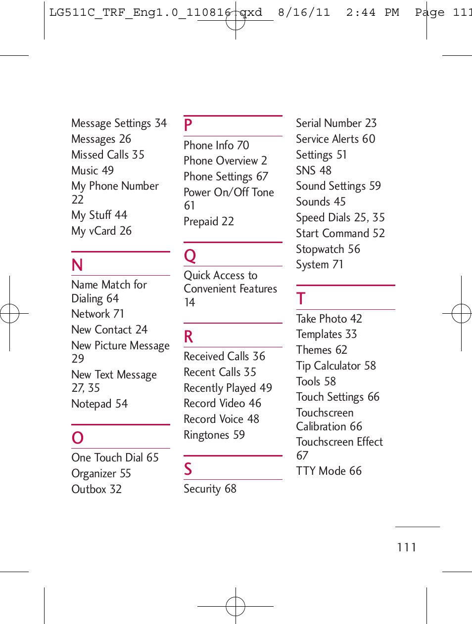 LG LG511C User Manual | Page 113 / 240