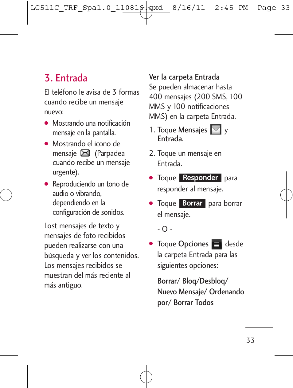 Entrada | LG LG511C User Manual | Page 147 / 240