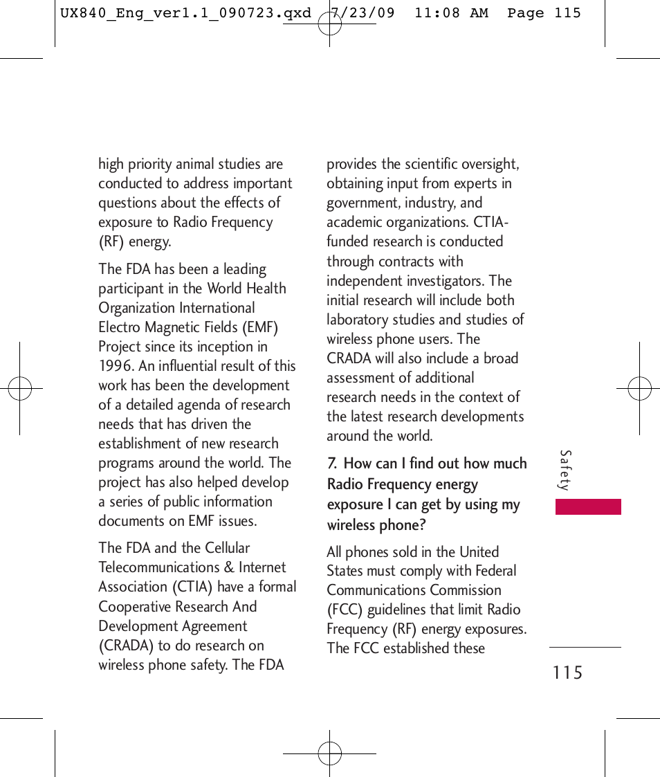 LG UX840 User Manual | Page 117 / 289