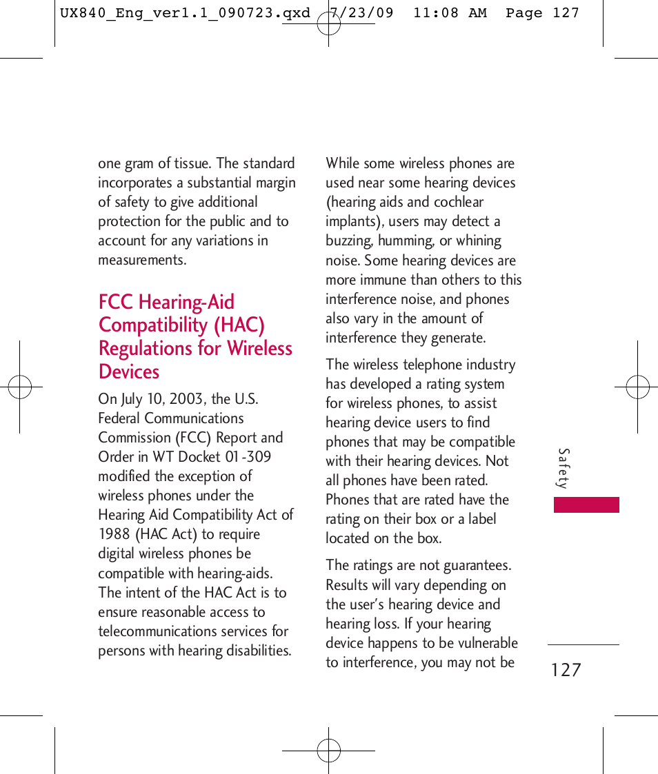 LG UX840 User Manual | Page 129 / 289