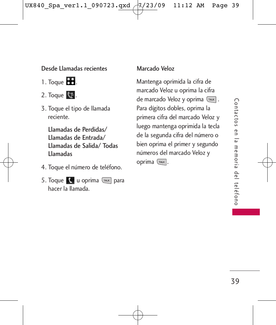 LG UX840 User Manual | Page 179 / 289