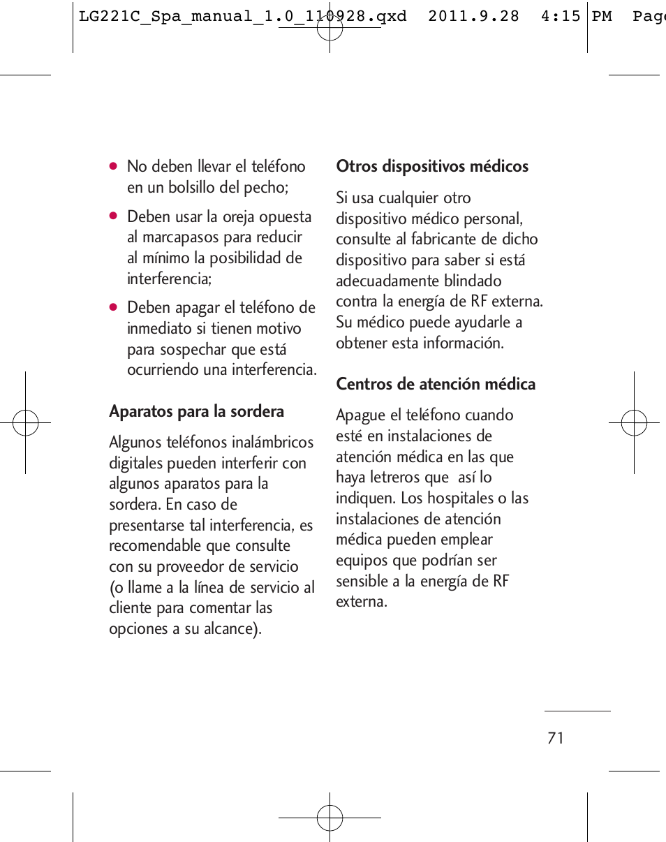 LG LG221C User Manual | Page 171 / 210