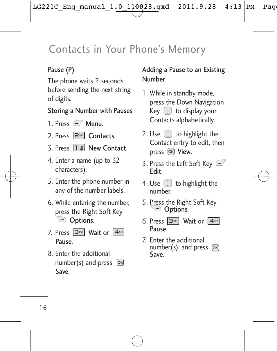 LG LG221C User Manual | Page 18 / 210