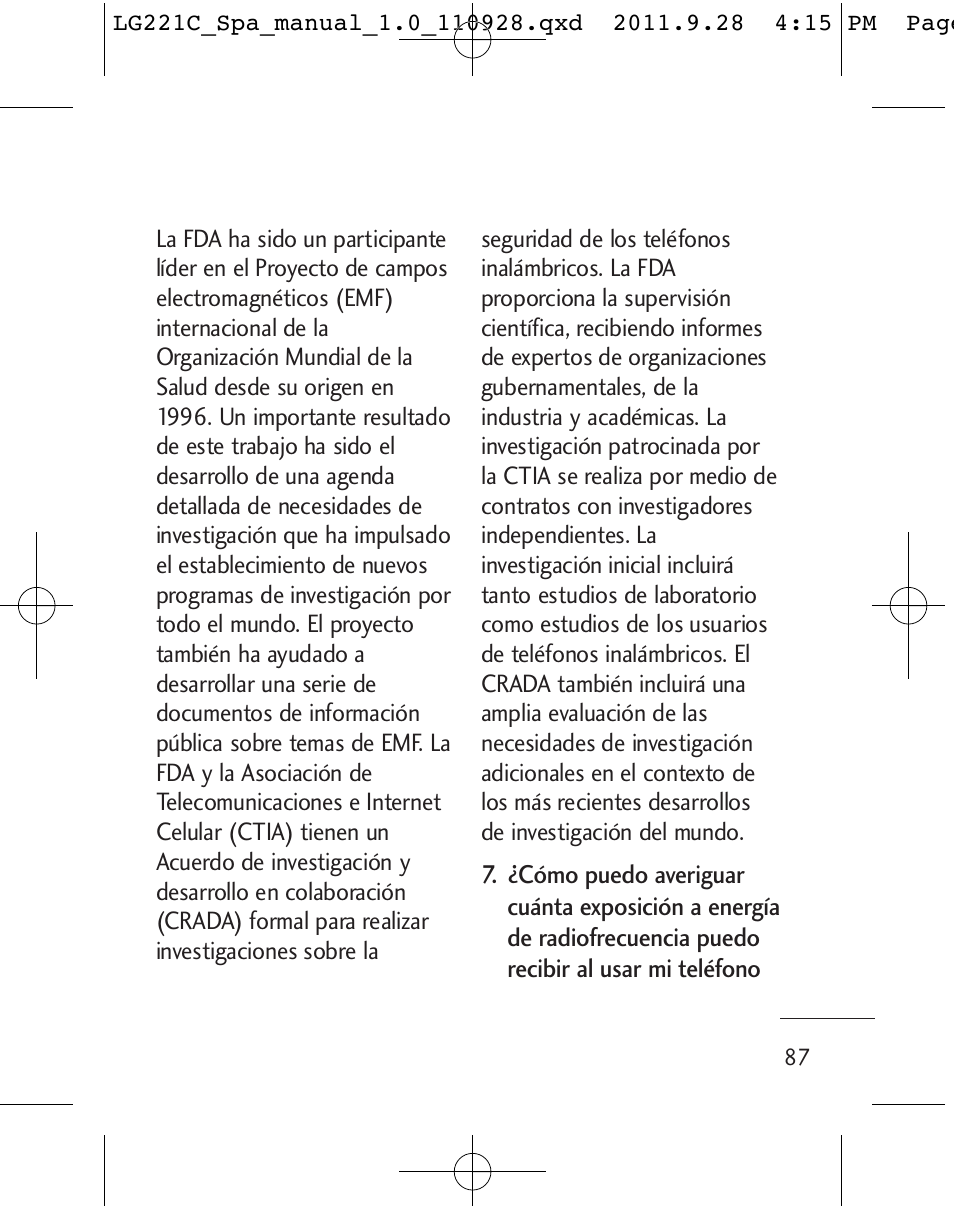 LG LG221C User Manual | Page 187 / 210