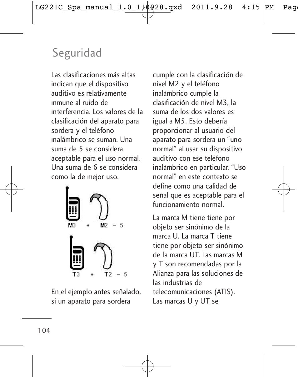 Seguridad | LG LG221C User Manual | Page 204 / 210