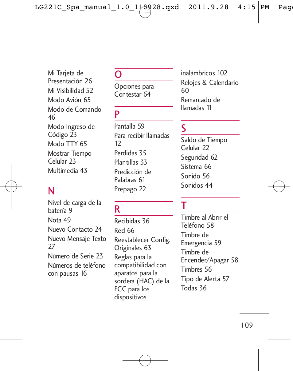 LG LG221C User Manual | Page 209 / 210