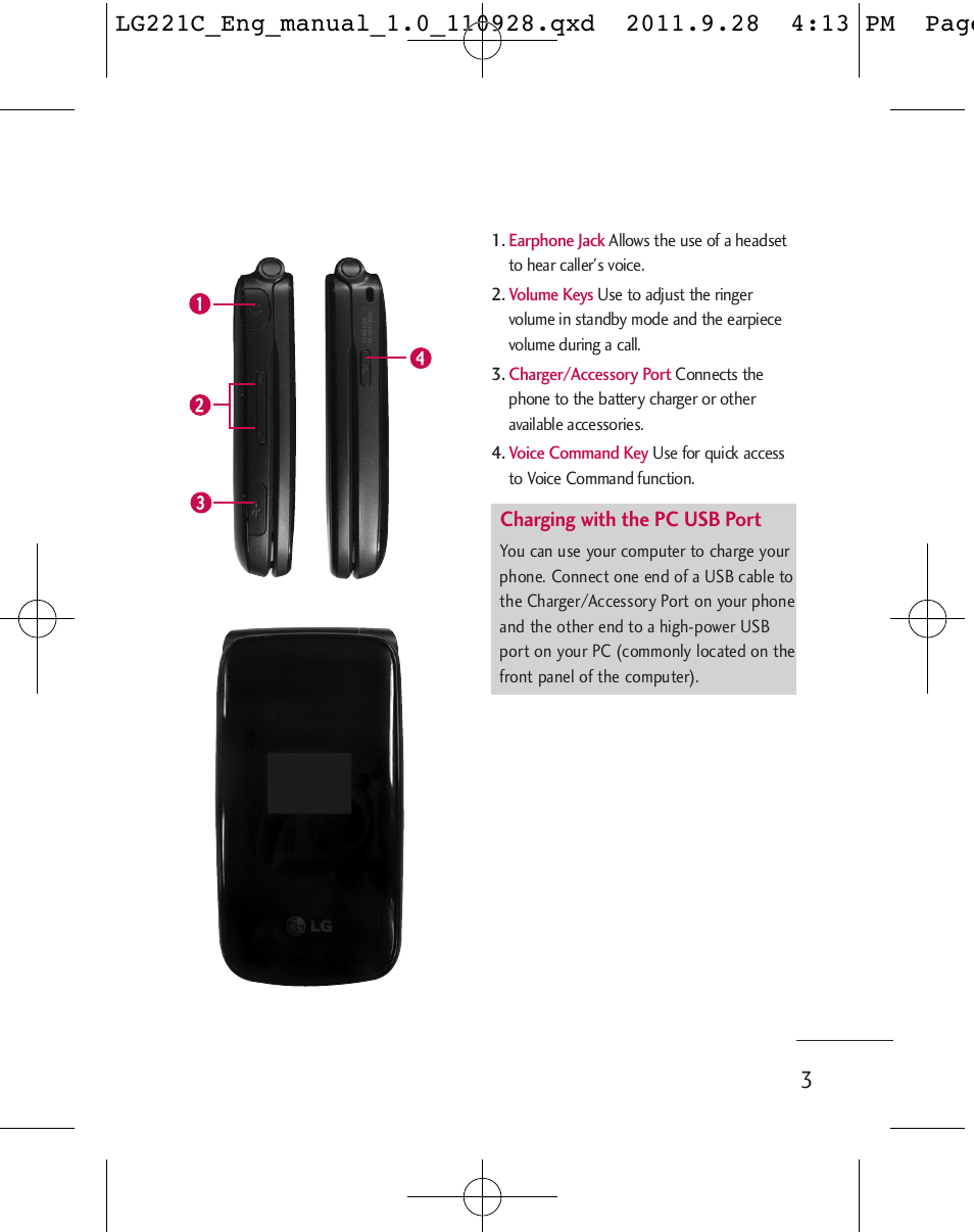 LG LG221C User Manual | Page 5 / 210