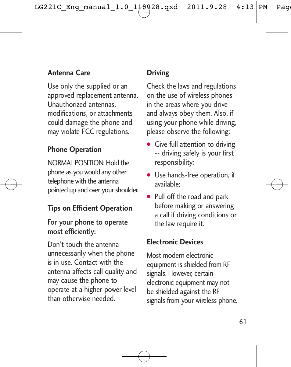 LG LG221C User Manual | Page 63 / 210