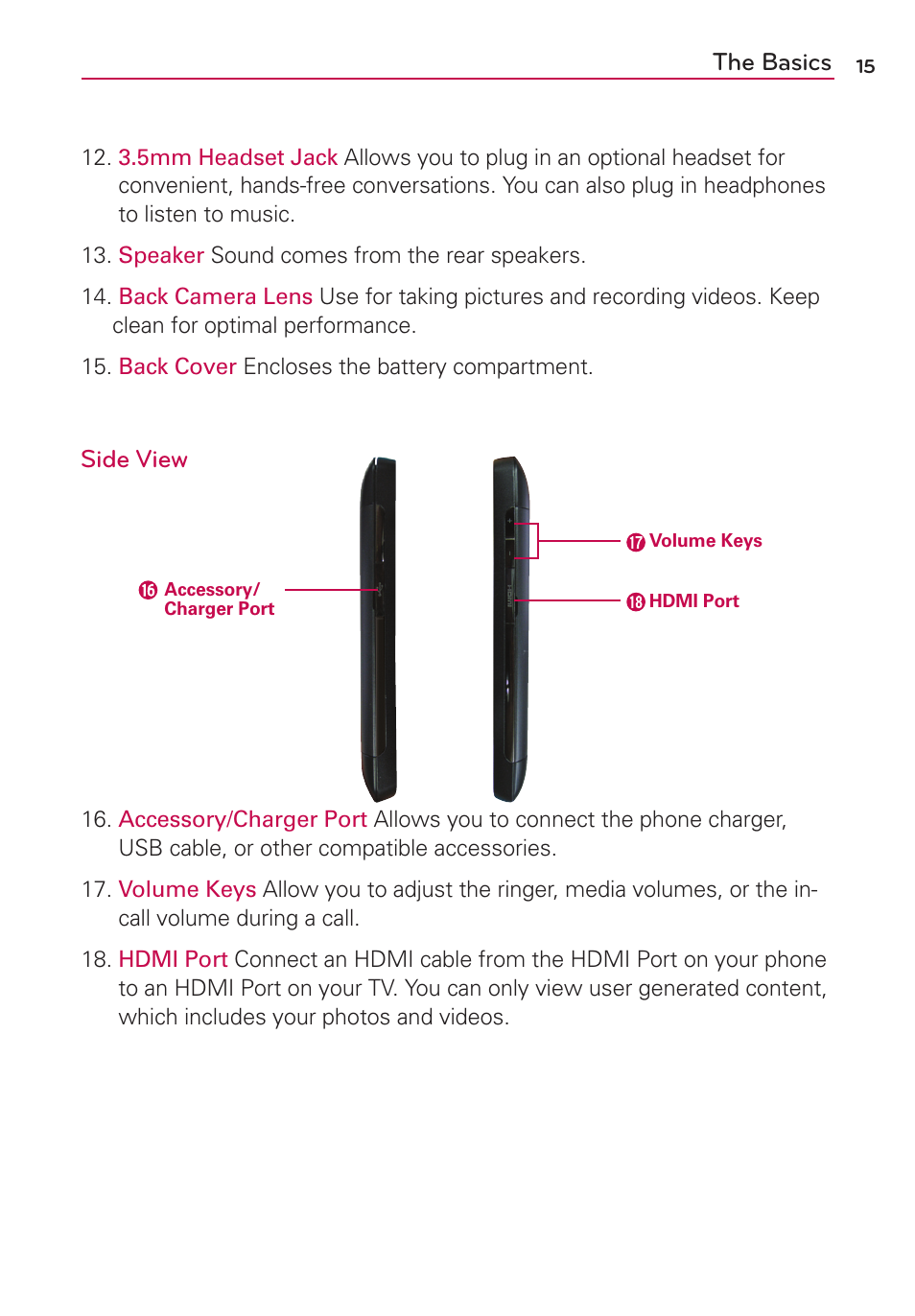 LG MS910 User Manual | Page 15 / 199