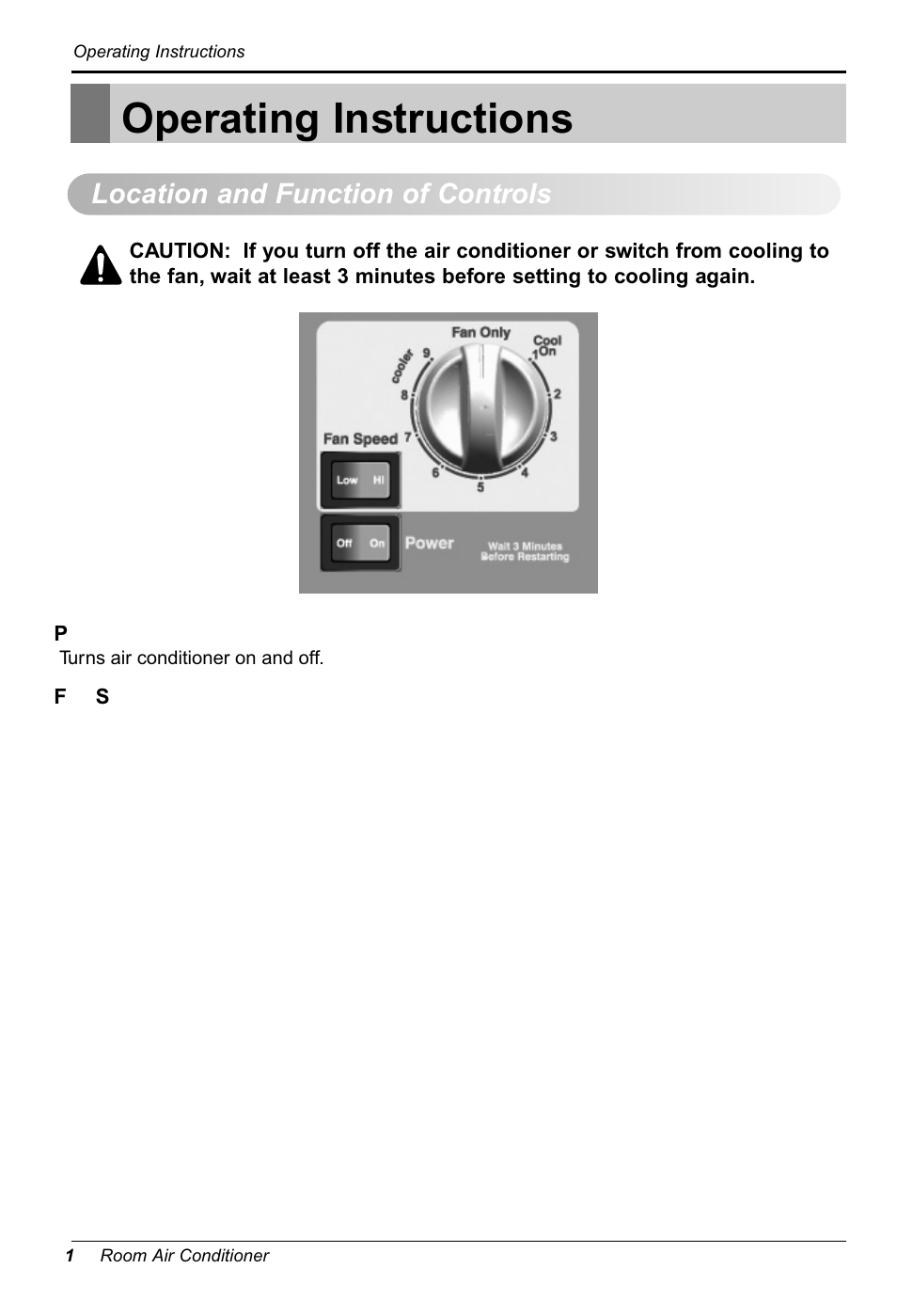 Operating instructions | LG ZW5000 User Manual | Page 16 / 44