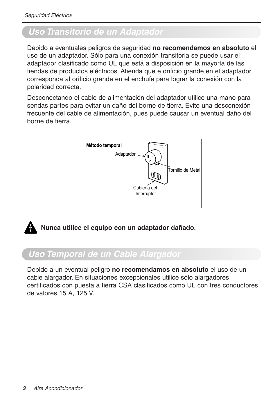 LG ZW5000 User Manual | Page 32 / 44