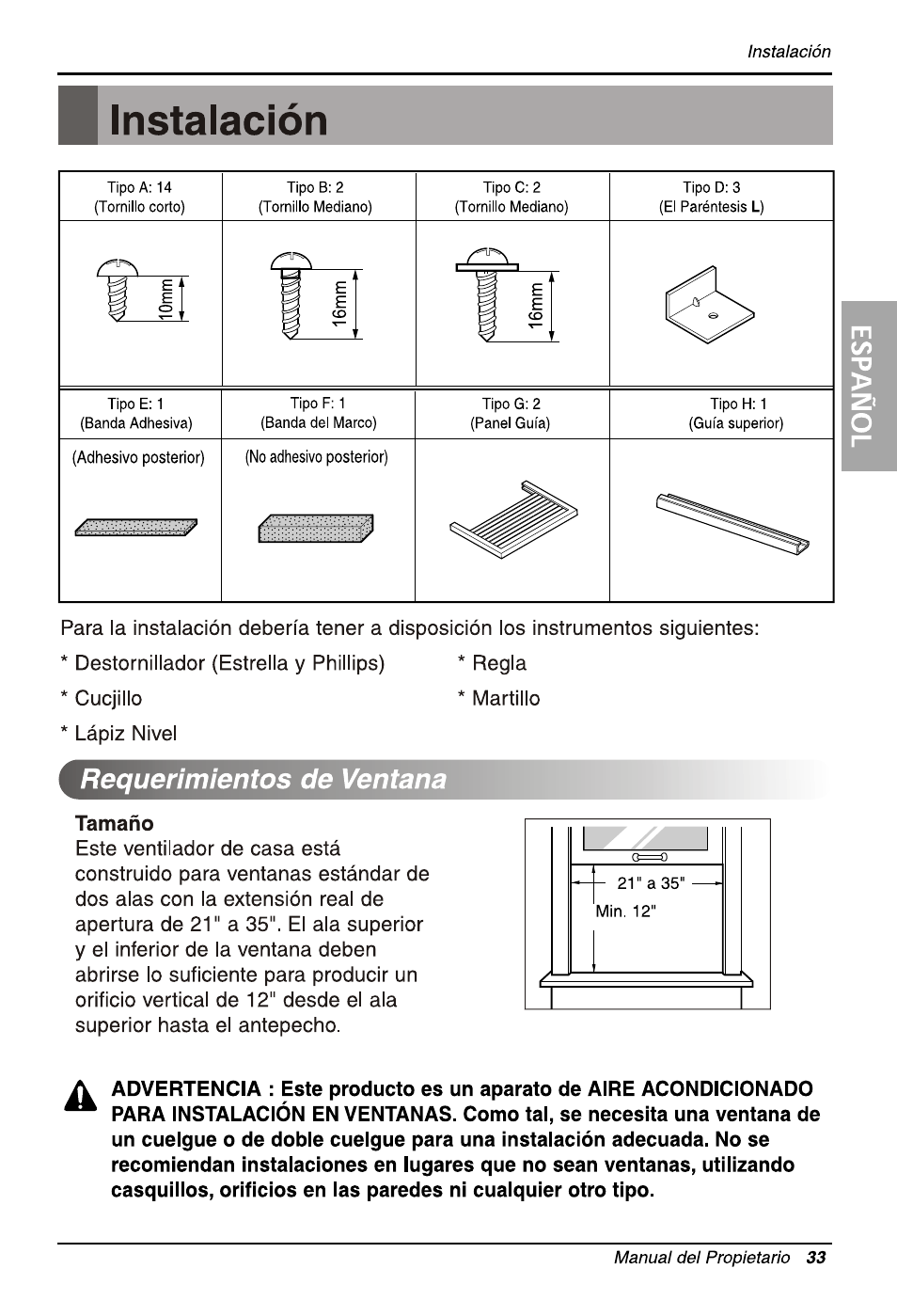 LG ZW5000 User Manual | Page 33 / 44