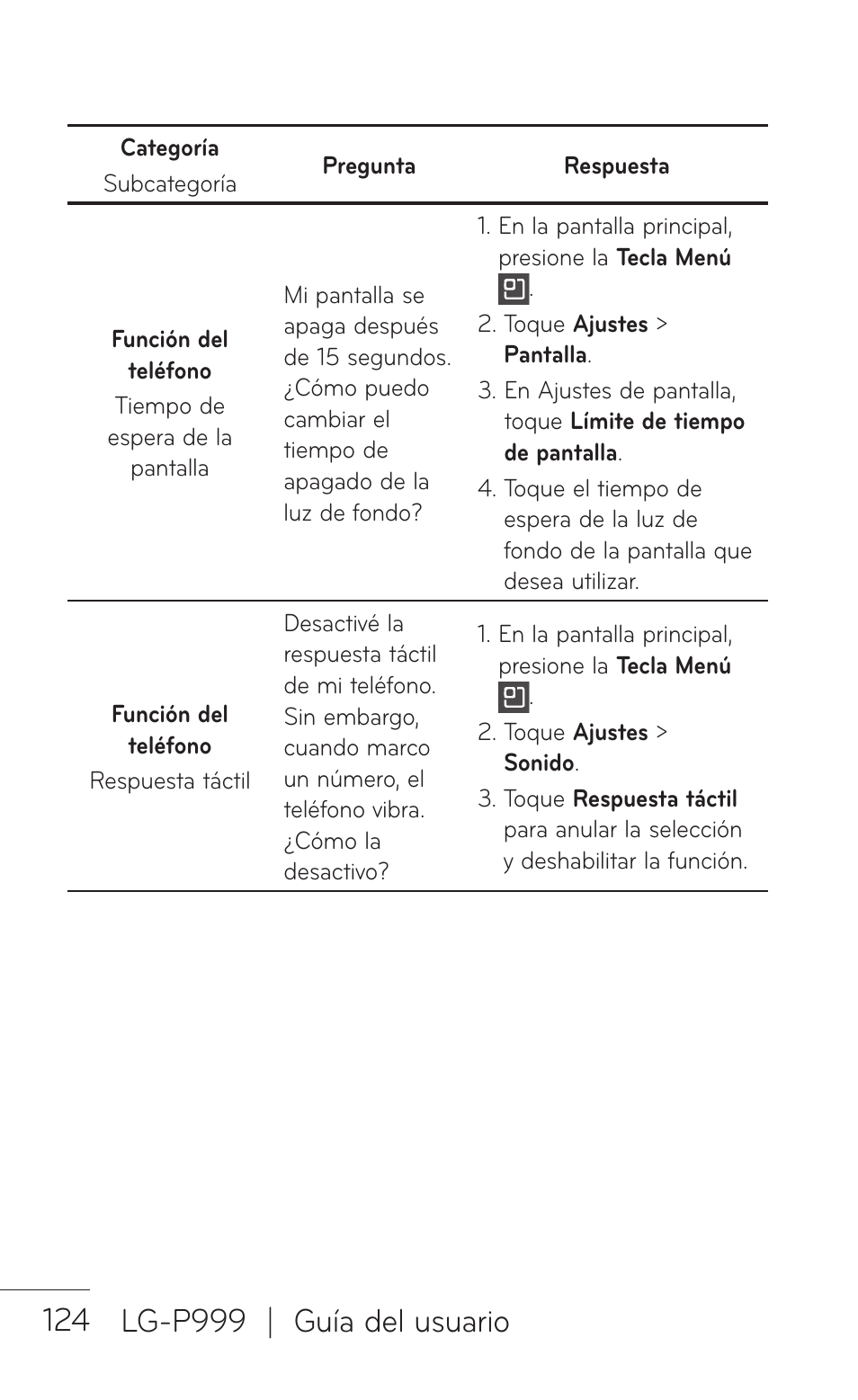 LG P999 User Manual | Page 284 / 336