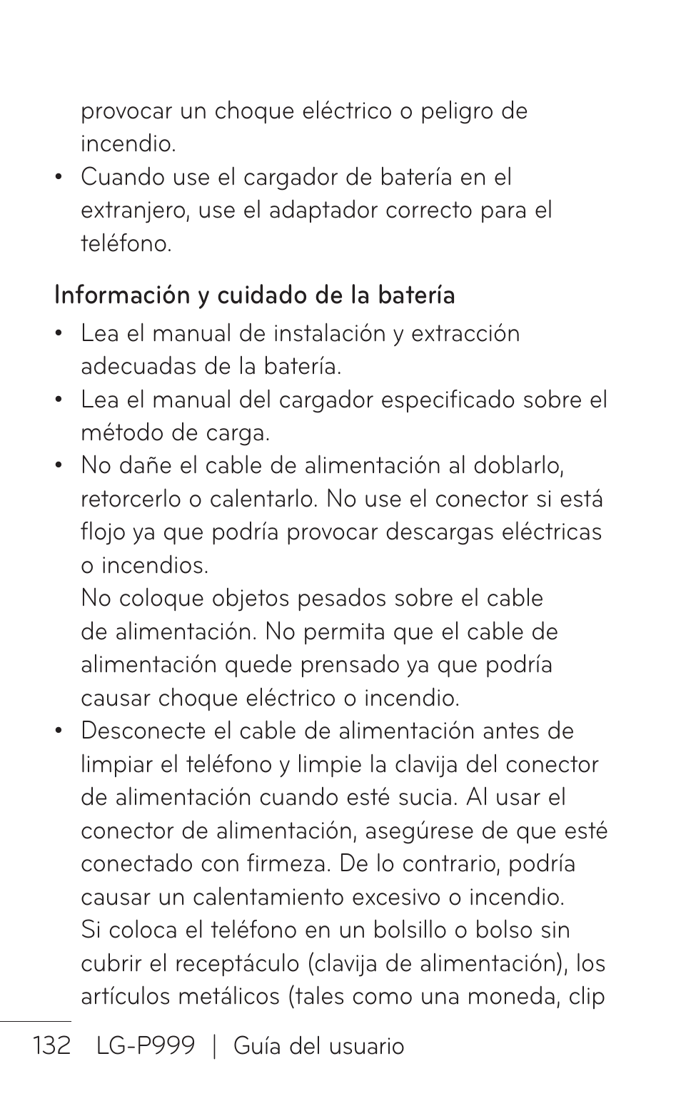 LG P999 User Manual | Page 292 / 336