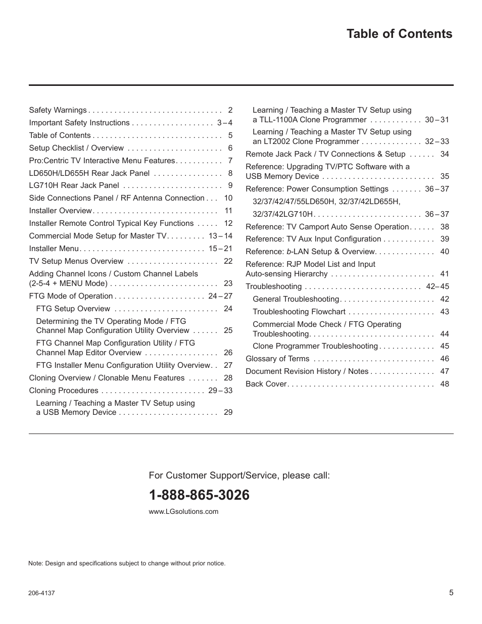 LG 47LD650H User Manual | Page 124 / 167