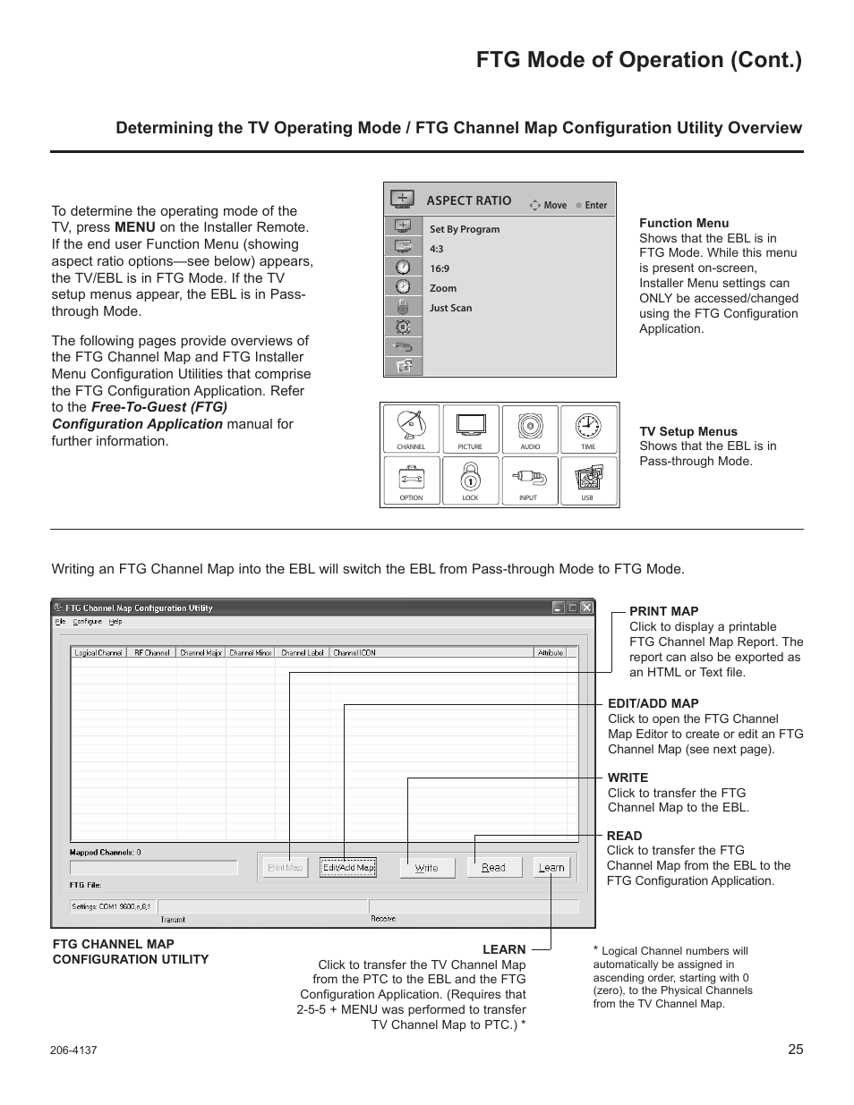 Ftg mode of operation (cont.) | LG 47LD650H User Manual | Page 144 / 167
