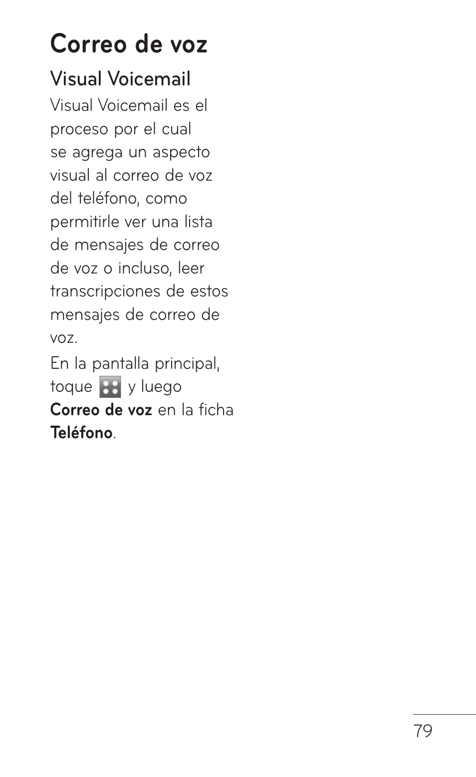 Correo de voz | LG GS505NV User Manual | Page 200 / 253