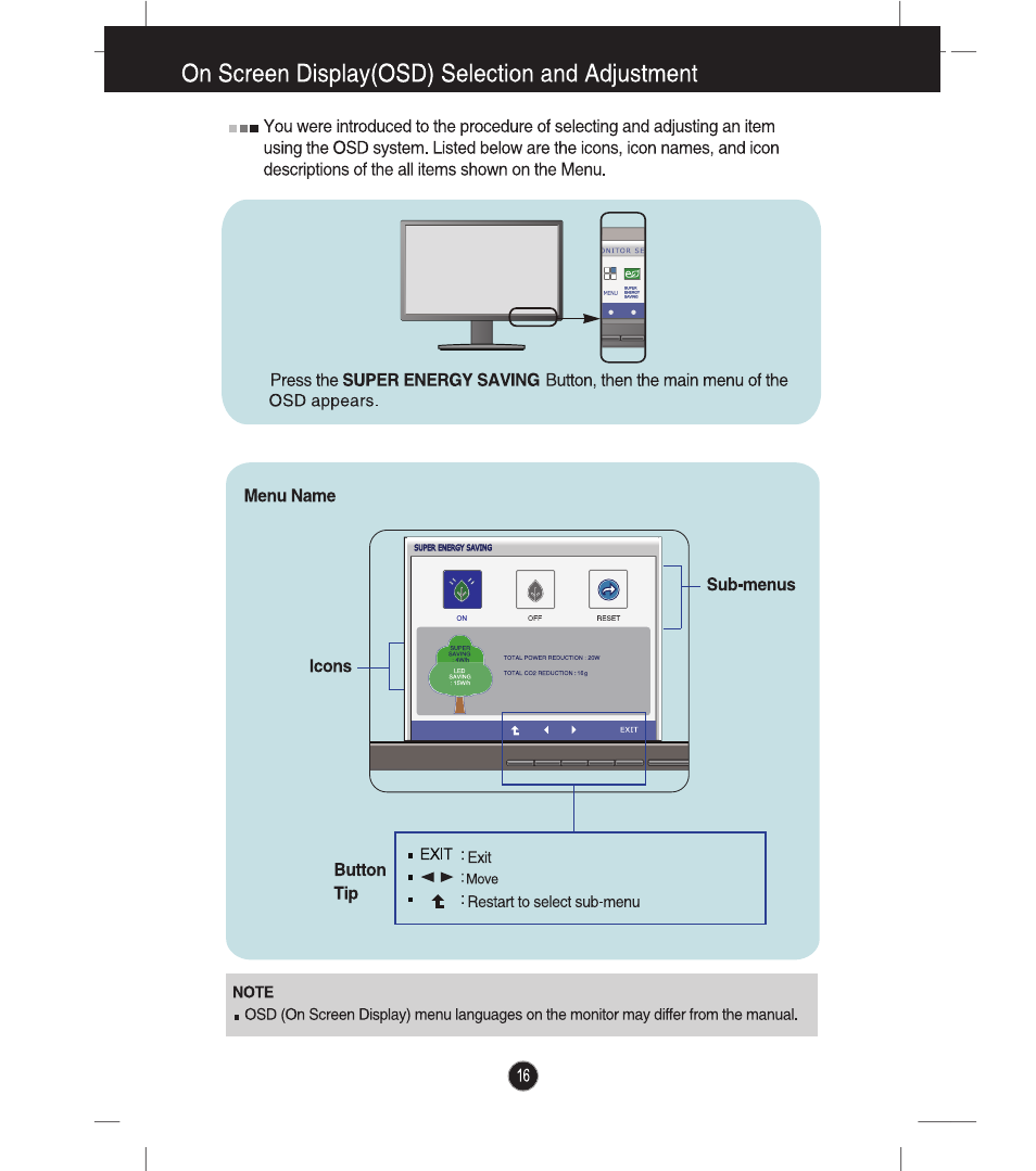 LG E2041T-BN User Manual | Page 17 / 35