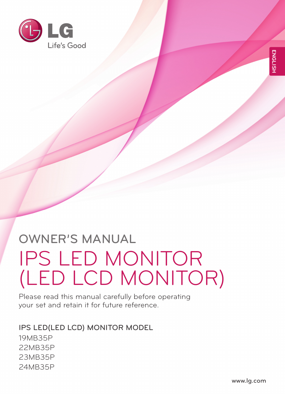 LG 24MB35P-B User Manual | 29 pages