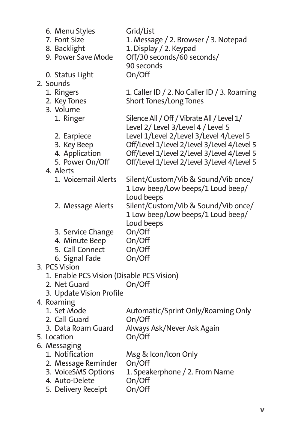 LG LX150 User Manual | Page 12 / 189