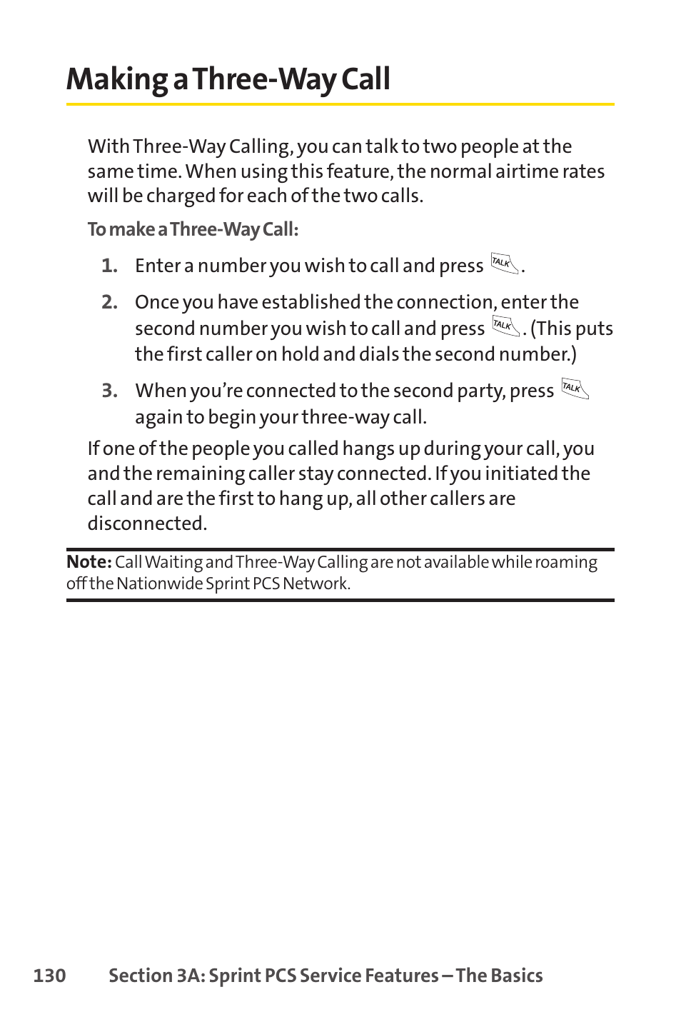 Making a three-way call | LG LX150 User Manual | Page 143 / 189