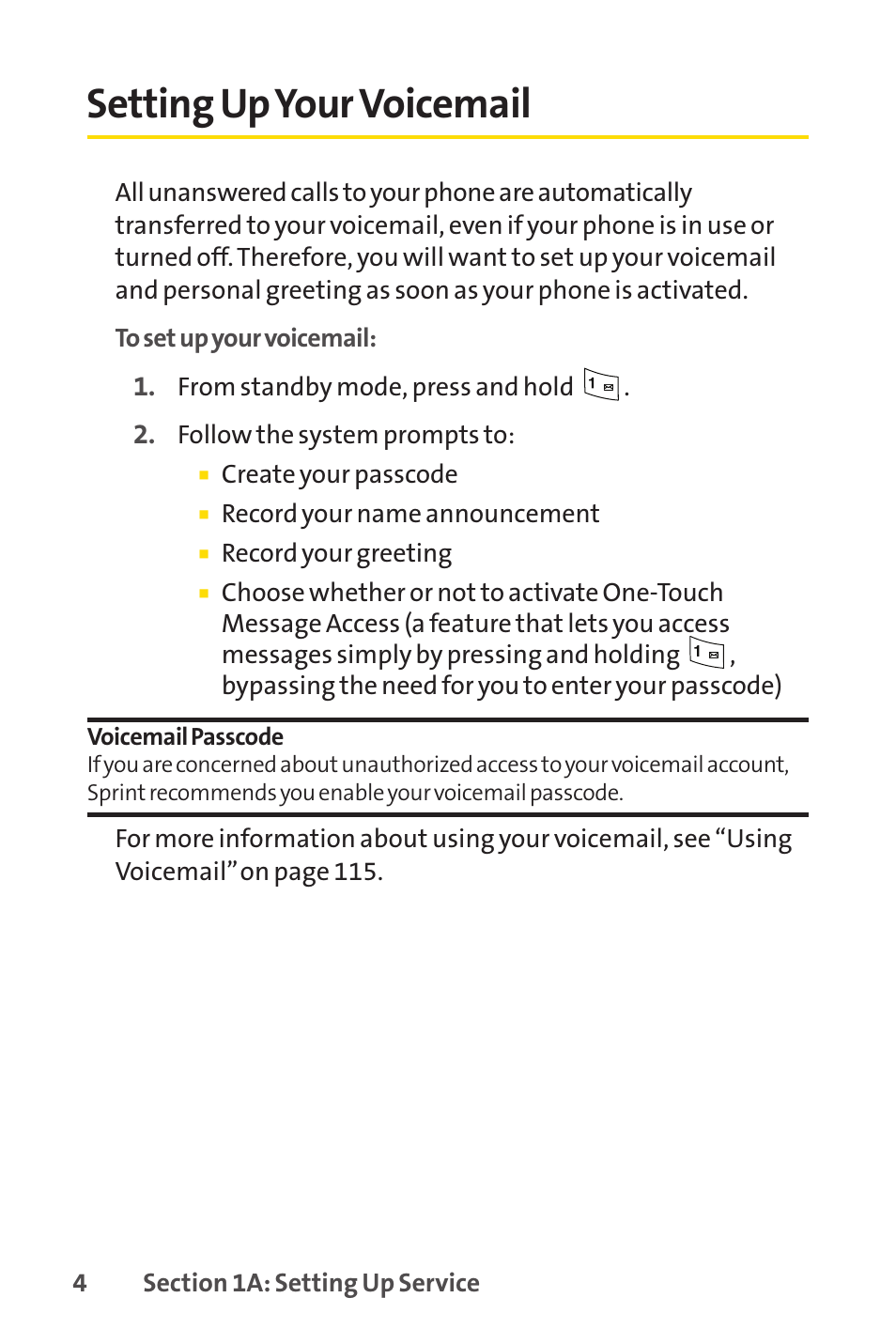 Setting upyour voicemail | LG LX150 User Manual | Page 17 / 189